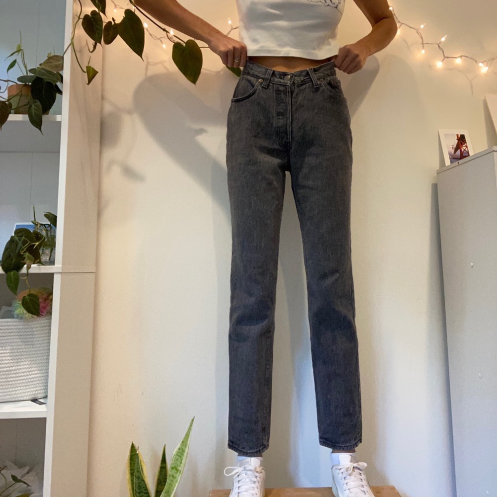 VINTAGE PINSTRIPE LEVIS 501 - Picture 2 of 4